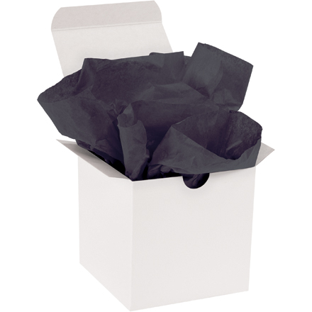 15 x 20" Black Gift Grade Tissue Paper